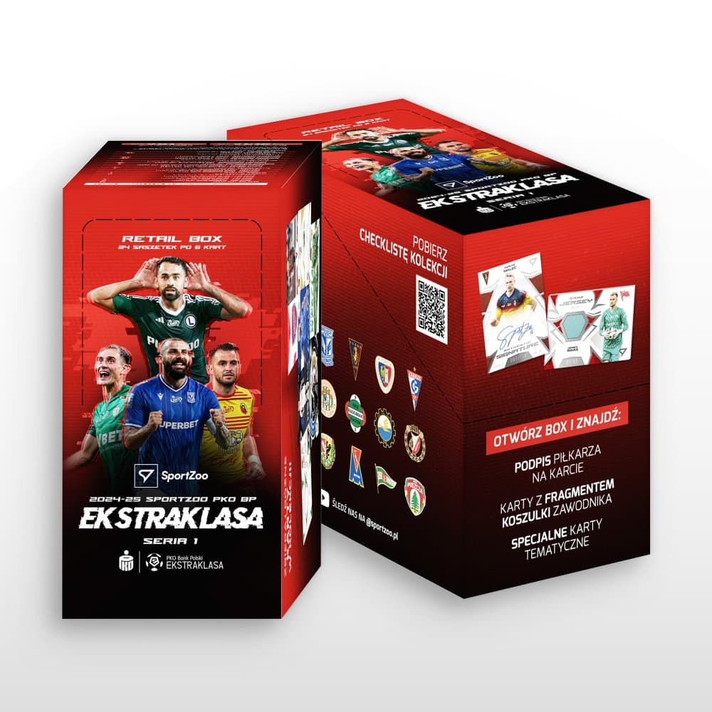 Retail box PKO BP Ekstraklasa 2024/25 – 1. seria