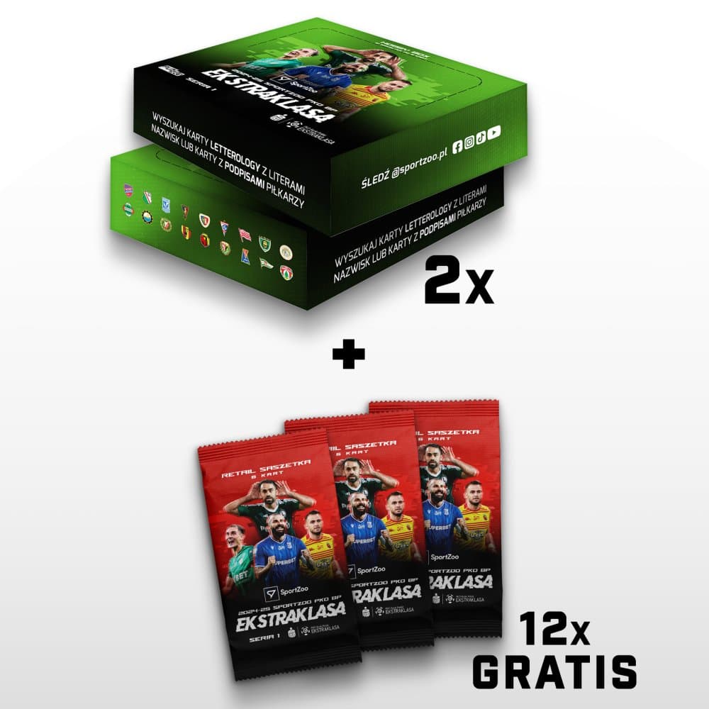 Hobby box PKO BP Ekstraklasa 2024/25 – 1. seria