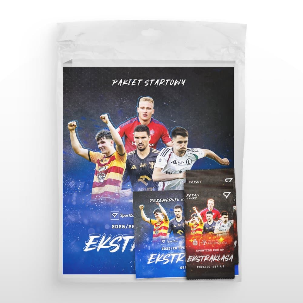 Pakiet startowy - karty piłkarskie SportZoo PKO BP Ekstraklasa 2025/26 - Seria 1