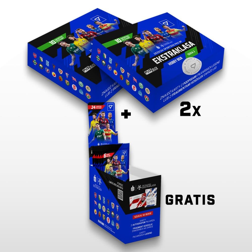 Hobby box PKO BP Ekstraklasa 2023/24 – 2. seria