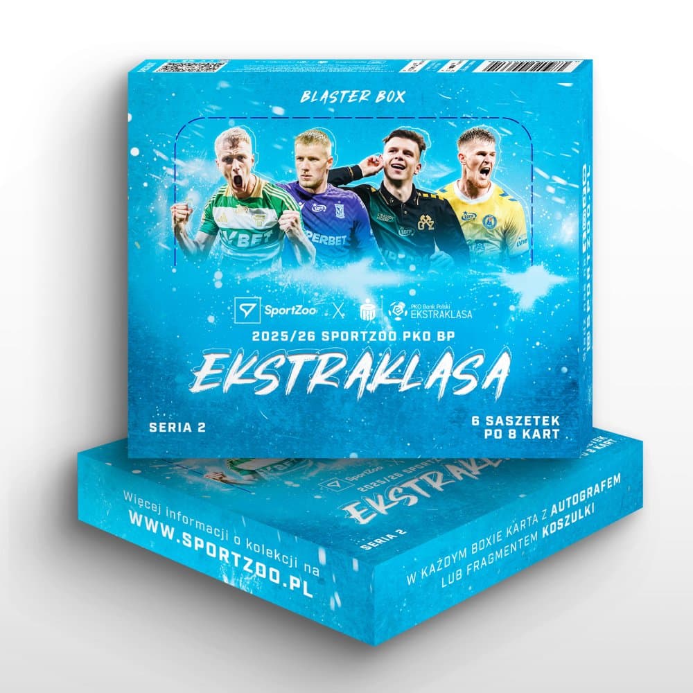 Blaster box - karty piłkarskie SportZoo PKO BP Ekstraklasa 2025/26 – Seria 2
