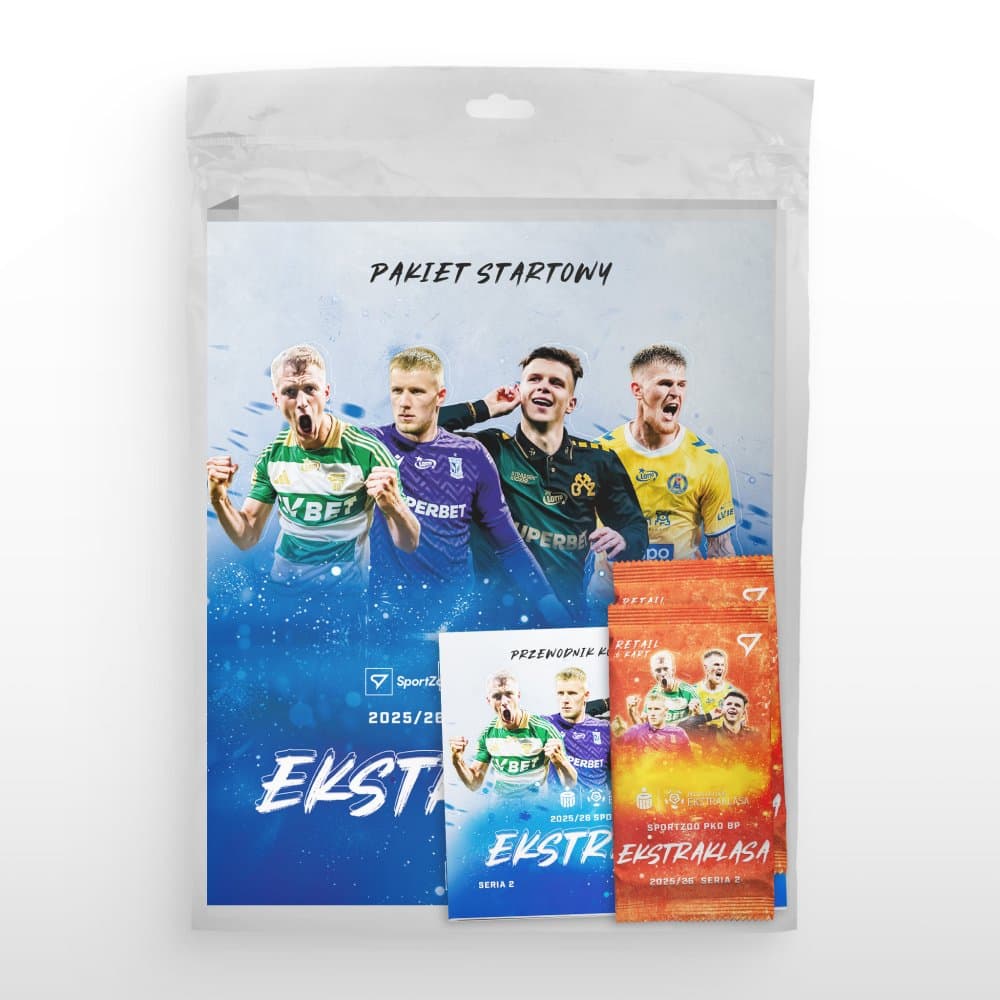 Pakiet startowy - karty piłkarskie SportZoo PKO BP Ekstraklasa 2025/26 - Seria 2